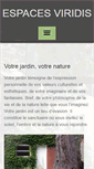 Mobile Screenshot of espacesviridis.com